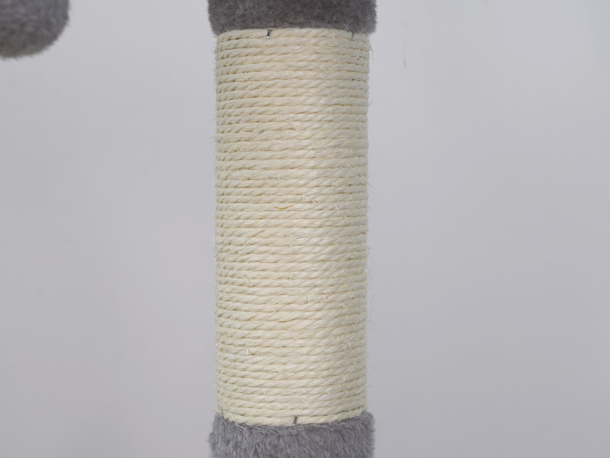 Vibrant Life Heavy Duty 7-Level 67" Cat Tree with Scratch Ramp, Hammock, and Two Condos, Light Gray