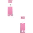 thumbnail image 6 of 2pcs Nurse Badge Holder Retractable Badge Clip Decorative Vertical Badge Identification Tag Card Holder, 6 of 8