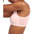 thumbnail image 3 of Hanes Bralette 3-Pack Women's Bra Cotton Scoopneck Crop Sports Low Impact HFA002, 3 of 7