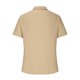 thumbnail image 4 of Camisas de Lino de Manga Corta de los Hombres de Color Sólido Casual Blusa Plegable de Cuello, Top de Verano Ligero, 4 of 5