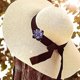 thumbnail image 5 of Joyería de fantasía para mujeres, broches de flores para mujeres, broches de cristal de moda, broches de joyería vintage, negro y morado, 4,5 x 4,5 cm, 5 of 5