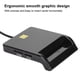 thumbnail image 1 of Lector de Tarjetas Inteligentes Compatible con Bancos Oficinas de Correos Tarjetas con Chip Compatible con 98/Me/2000/NT 40/XP/CE/Vista/7/8/81/10/Linux/OS 106-1014 ANGGREK Otros, 1 of 8