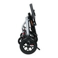 thumbnail image 5 of Yedigre Adult Wheelchair, Lightweight Foldable Transport Wheelchair, Narrow Doorways Wheel Chair, Travel Wheelchair with Handbrake, Shock-absorbing Load Capacity of 80KG, 5 of 12