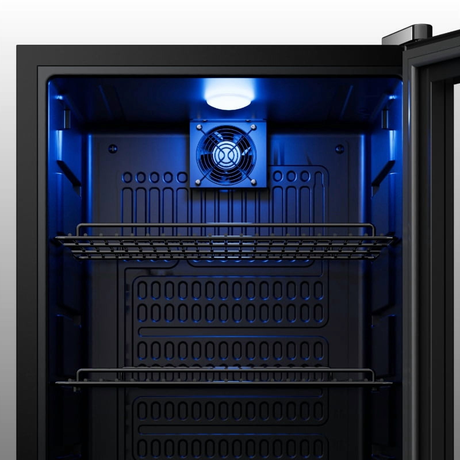 Yeego 232 Can Beverage Refrigerator, Beverage Cooler with Glass Door for Office/Bar/Home, 2 Pack