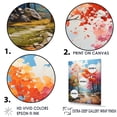 thumbnail image 3 of Designart "Maple Liveliness Palette" Tree Maple Floater Framed Wall Decor, 3 of 5