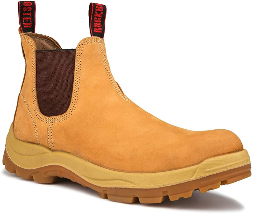 work boots for men slip on