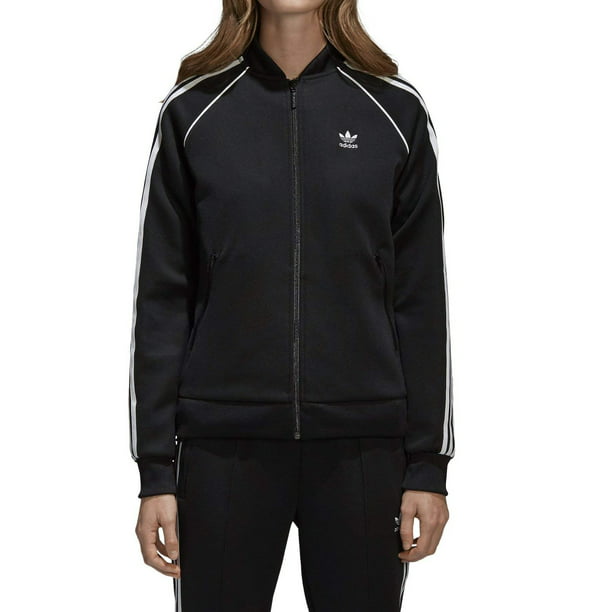 Adidas Coats & Jackets - Womens Track Jacket Combo 3 Stripe Full-Zip XS ...
