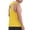 Yellow, variant on Kukoosong Men's Solid Color Workout Tank Top Moisture Wicking Quick Dry High Elastic Compression Fit Gym Shirts for Men Fitness Apparel Men Summer Casual Workout Tank Tops