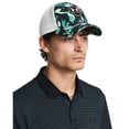 thumbnail image 2 of Gorra Under Armour Iso-Chill Driver Mesh negra y blanca, 2 of 2