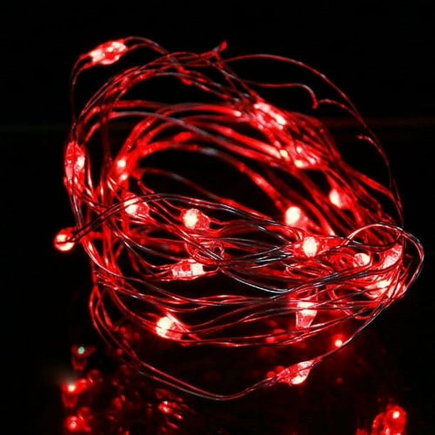 Corcho de vino con batería de 10 uds, luz de botella de corcho, 30LED, luz barra de luz de hadas, fiesta de cumpleaños, barra de luz de tapón de botella (batería gratis)