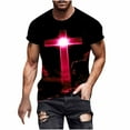 thumbnail image 1 of SDNall Chemises pour Hommes Chemise Décontractée Imprimée Chemises Décontractées pour Hommes, Chemises Décontractées pour Hommes, Chemises Décontractées à Manches Courtes pour Hommes, 1 of 5