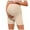 Beige, variant on Women's Maternity Yoga Shorts Over The Belly Bump Summer Workout Running Active Short Pants