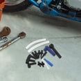 thumbnail image 3 of 16pcs Brake Fluid Connector Kit Brake Fluid Exchange Tool Automotive Brake Adapter Set Brake Fluid Replacement Tool Brake Fluid Hose Fittings, 3 of 8