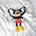 thumbnail image 4 of Mochila de peluche Disney Mickey Mouse de 38 cm con licencia oficial, 4 of 6