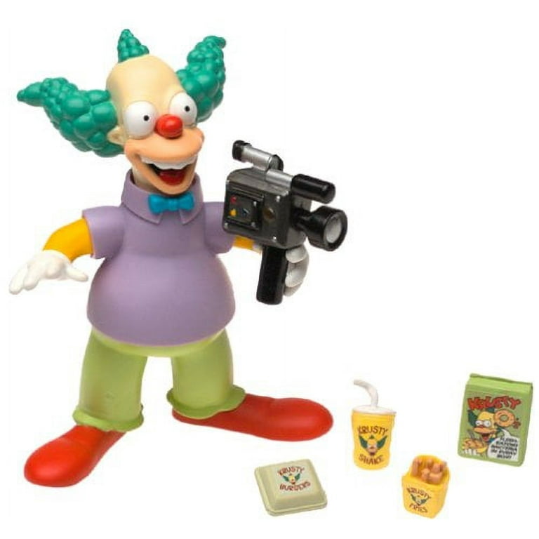 The Simpsons Wave 1 Action Figure Krusty the Clown - Walmart.com