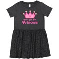 thumbnail image 3 of Inktastic Yes I Am the Princess Crown Girls Toddler Dress, 3 of 5