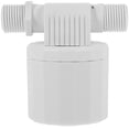 thumbnail image 1 of Miangastore Valve de Réservoir de Lavage de Voiture Valve de Réservoir Blanc Nylon Flotteur Rond 1Pcs 3.5x3.3x2.2in, 1 of 8