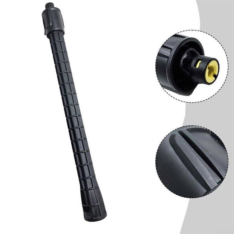 2pcs Pressure Washer Extension Wand For Karcher K2-K7 – 40cm Straight Lance + 22cm Curved Rod, Stainless Steel-796648