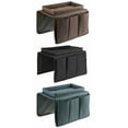 thumbnail image 3 of Sofa Armrest Organizer With 4 Pockets And Cup Holder Tray Couch Armchair Hanging Storage Bag For TV Remote Control Cellphone, 3 of 8