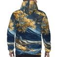 thumbnail image 7 of Fotbe Men's Hoodie with Golden Fantasy Landscape Pattern - Kangaroo Pocket Pullover Hooded Sweatshirt, Perfect for Daily Wear, Travel, and Home-XX-Large, 7 of 7