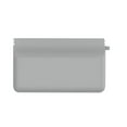thumbnail image 3 of Pequeña bolsa de maquillaje compacta mini bolsa de maquillaje para gafas de sol tarjeta de identificación auriculares Gris L, 3 of 8