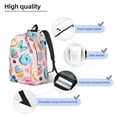 thumbnail image 3 of Fotbe Cupcakes and Donuts Mochila de Lona con Estampado, Mochila Duradera, Mochila Versátil de Alta Calidad, Mochila Compacta Vintage-Small, 3 of 5