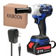 thumbnail image 1 of Amdohai 21V Cordless Electric Wrench Brushless Motor Stepless Speed Control High Torque Power Tool Practical Installation Device, 1 of 8