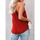 thumbnail image 4 of Camisola holgada con cuello en V y tirantes de encaje de crochet para mujer, lavable a máquina, mangas con ribete de encaje, sin mangas, 4 of 6