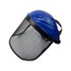 thumbnail image 3 of Tapa de protección facial Sunnimix para registro forestal de jardín visera de malla ajustable Azul, 3 of 8