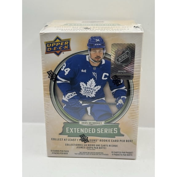 2025-26 Upper Deck Extended Series Hockey Blaster Box - Factory Sealed