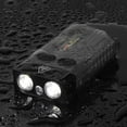 thumbnail image 4 of Mini Linternas EDC 1000LM UV Alarma Zumbador Antorcha (transparente), 4 of 9