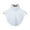 White, variant on Women Fake Collar Elastic Solid Color High Collar Autumn Winter Versatile Casual Style Bottom False Collar