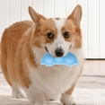 thumbnail image 3 of SIfdSeng Chewing and Grinding Teeth Durable Peapod Pet Toy Interactive Dog Toys Training and Relieving Dog Biting Stick Elastic Three Color Options Puppy Teething Toys Interactive Dog Toy, 3 of 3