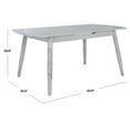 thumbnail image 2 of Safavieh Kyoga 35" Contemporary Drop Leaf Dining Table, Gray, 2 of 6