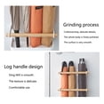 thumbnail image 5 of Elegant Wall Mounted Rack, Magnet Adsorption Ensures Secure Holding, Multi-Functional Storage for Space Saving, Collecting Water Well with Removable Drip Tray for Home Office Decor, 5 of 5