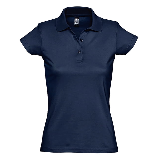 Sol's Polo en Jersey à Manches Courtes Prescott pour Femmes