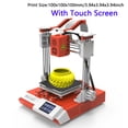 thumbnail image 2 of EasyThreed K6 3D Printer FDM Desktop Printing Machine 100x100x100mm/4x4x4inches Print Size Removable Platform with 2.4'' Touchscreen Control Printing with TF Card/USB Connect for Beginners C, 2 of 7