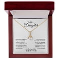 thumbnail image 4 of To My Daughter, Never Forget I Love You, Alluring Beauty Necklace, 4 of 4