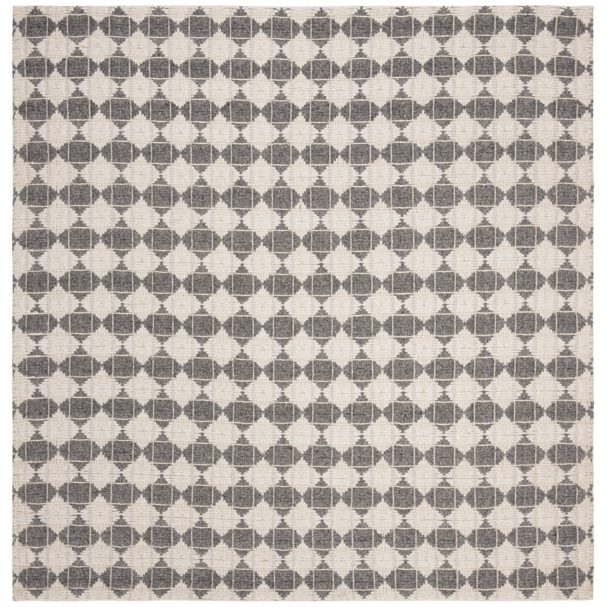 SAFAVIEH Natura Quincy Braided Geometric Area Rug, Grey/Ivory, 5' x 8'