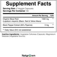 thumbnail image 7 of Natgrown Maca Root Powder Capsules 1500mg Black Red Yellow Maca, Vegan Pills - 120 ct, 7 of 7