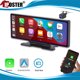 thumbnail image 2 of Scienceny ABS Auto Dash Cam Metal a prueba de viento IP69 Impermeable Función de radio WiFi 9 pulgadas Triangular 1024x600 Control de voz Pantalla digital Cámaras de salpicadero de coche Scienceny VI016957-00B, 2 of 6