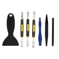 thumbnail image 1 of Frcolor Professional Phone Repair Tool Kit Stainless Steel Scraper Crowbar Set 7pcs, 1 of 4