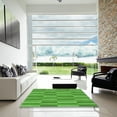 thumbnail image 6 of Ahgly Company Indoor Rectangle Patterned Nebula Green Area Rugs, 3' x 5', 6 of 6
