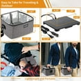 thumbnail image 6 of Aotto Portable Oven, 12V, 24V, 110V Portable Food Warmer, Mini Personal Microwave Heated Lunch Box for Work Reheating and Cooking Meals in Truck, Vehicle, Travel, Camping, Picnic, Gray, 6 of 8