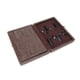 thumbnail image 4 of Caja organizadora de tijeras de corte de pelo, tijeras de salón de cuero PU, caja de almacenamiento de tijeras, soporte para tijeras de salón, aspecto llamativo, 4 of 8