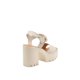 thumbnail image 3 of Zapatilla Mujer Kipon Plataforma Tacon beige 22, 3 of 6
