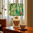 thumbnail image 6 of Linen Drum Lampshades Cactus seamless white Exotic 13"x13"x10" Light Shade for Table Lamps Floor Lamp Shades Lampshade Replacement Assembly Required, 6 of 8