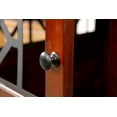 thumbnail image 4 of OS Home Model DB-111 Small Sized Real Wood Dog Crate with Raised Panel Door and Elegant Metal Accents in Rich Mahogany Finish, 4 of 6