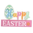 thumbnail image 3 of Decoraciones de mesa de Pascua de primavera Centros de mesa de Pascua Letreros de madera gratis Estilo A, 3 of 9