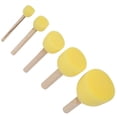 thumbnail image 1 of Pincel de esponja para pintar, 5 piezas, juguete de pintura para niños, pincel para pintar para niños, máxima comodidad, 1 of 10